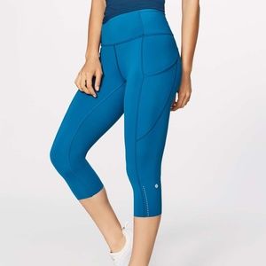 lululemon athletica Fast and Free Crop 19"